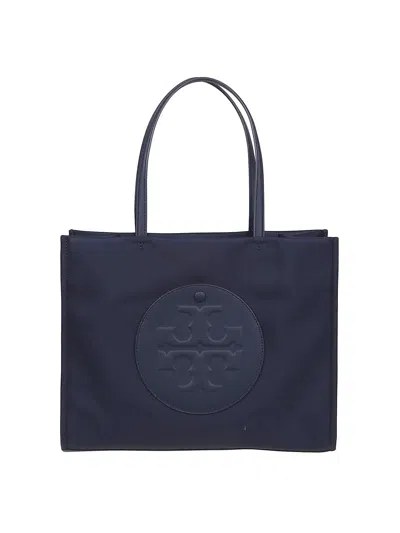 Tory Burch Ella Small Tote In Blue