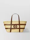 Tory Burch Ella Straw Basket Bag