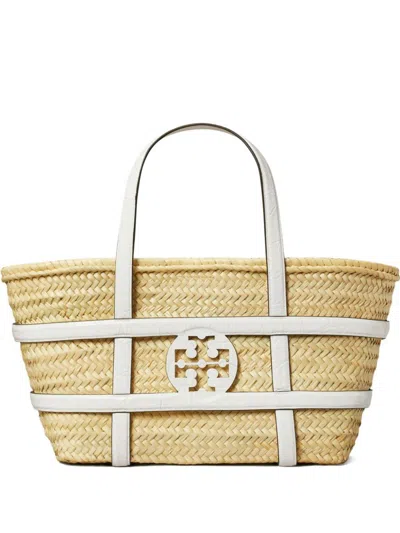 TORY BURCH TORY BURCH ELLA STRAW BASKET BAG