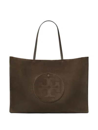 TORY BURCH ELLA SUEDE TOTE BAG