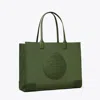Tory Burch Ella Tote Bag In Basil
