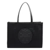 Tory Burch Small Ella Shopping Bag In Black