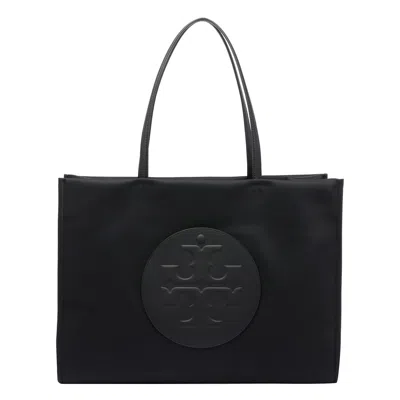 Tory Burch Ella Tote Bag In Black