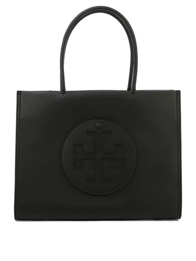 Tory Burch Ella Bio Small Tote In Black