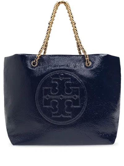 Tory Burch Ella Tote Bag In 405 Blue