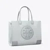 Tory Burch Ella Tote Bag In Clear Pond