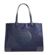 Tory Burch Ella Shopping Bag In Navy
