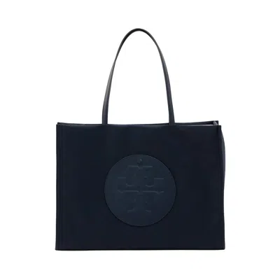 Pre-owned Tory Burch Ella Tote Bag 'new Navy' | Blue | Women's Size Onesize