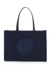 Tory Burch Ella Tote Small In Blue