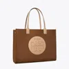 Tory Burch Ella Tote In Fresh Truffle