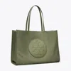 Tory Burch Ella Tote In Green