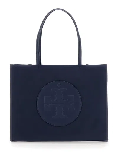 Tory Burch Ella Tote Small In Blue