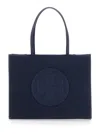 Tory Burch Ella Tote Small In Blue