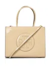 Tory Burch Ella Tote Small Vanilla Bag In White