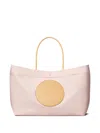 Tory Burch Ella Twist Reversible Tote Rose Mist In Pink