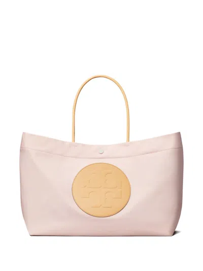 Tory Burch Ella Twist Reversible Tote Rose Mist In Pink
