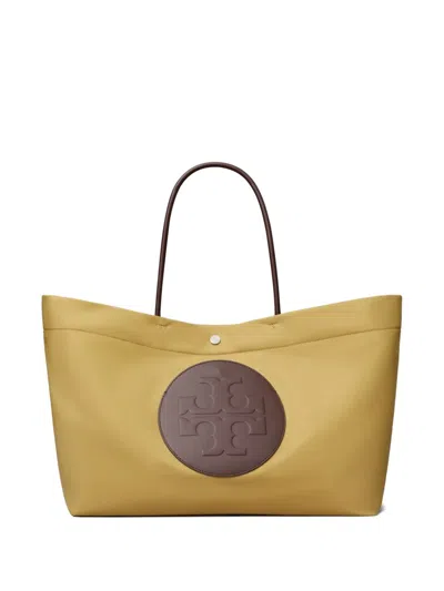 Tory Burch Ella Twist Shopper Bag In Yellow