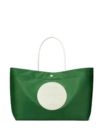 Tory Burch Ella Twist Tote Bag In Green
