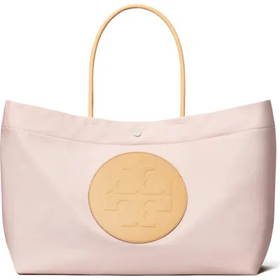 Tory Burch Ella Twist Reversible Tote Rose Mist In Pink
