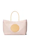 Tory Burch Ella Twist Reversible Tote Rose Mist In Pink