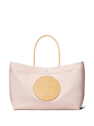 Tory Burch Ella Twist Reversible Tote Rose Mist In Pink