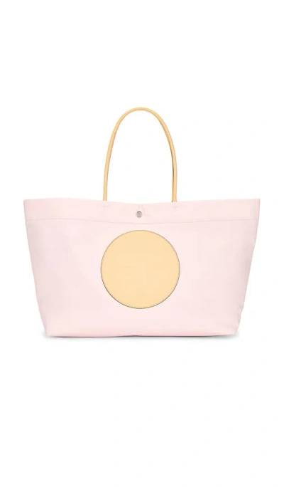 Tory Burch Ella Twist Tote In Pink