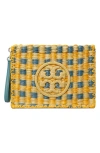 Tory Burch Ella Hand-crocheted Pouch In Multi