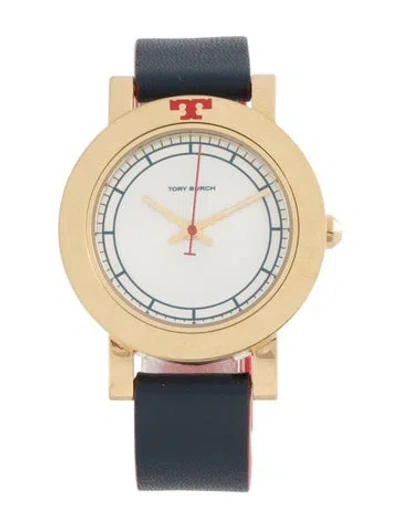 Pre-owned Tory Burch Ellsworth Watch In Multicolor