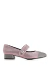 Tory Burch Embellished Mary Jane Pumps Grey