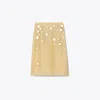Tory Burch Embellished Mirror Skirt