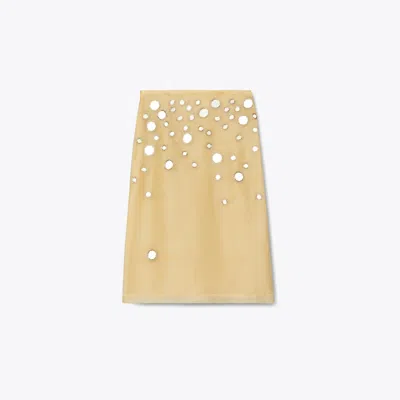 Tory Burch Embellished Mirror Skirt