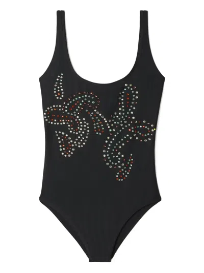TORY BURCH EMBELLISHED SWIMSUIT