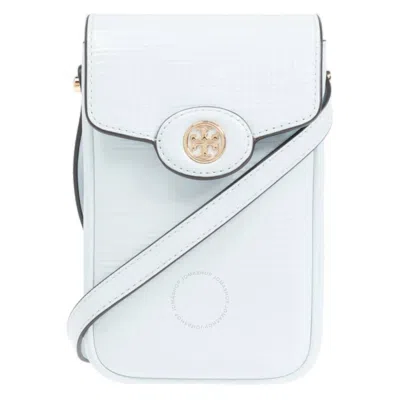 TORY BURCH TORY BURCH EMBOSSED LEATHER ROBINSON PHONE CROSSBODY BAG
