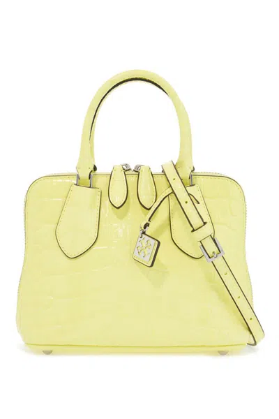 Tory Burch Mini Swing Top-handle Bag In Yellow