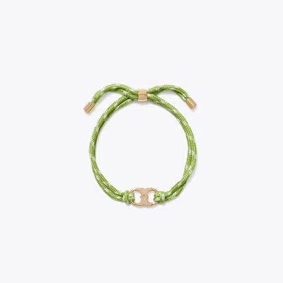 Tory Burch Embrace Ambition Bracelet In Green