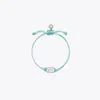 TORY BURCH EMBRACE AMBITION LOGO BRACELET