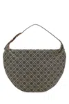 Tory Burch Embroidered Canvas Shopping Bag