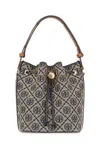 Tory Burch Embroidered Fabric Bucket Hat In Blue