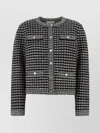 Tory Burch Embroidered Jacquard Kendra Cardigan