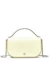 Tory Burch Emerson Embossed Leather Crossbody In Neutral