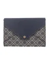 Tory Burch Envelope Clutch In Black