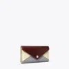 Tory Burch Envelope Color-block Long Wallet