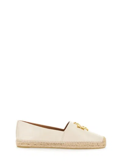 Tory Burch Eleanor Espadrilles In New Cream