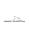 Tory Burch Flat Flip-flops In Neutral