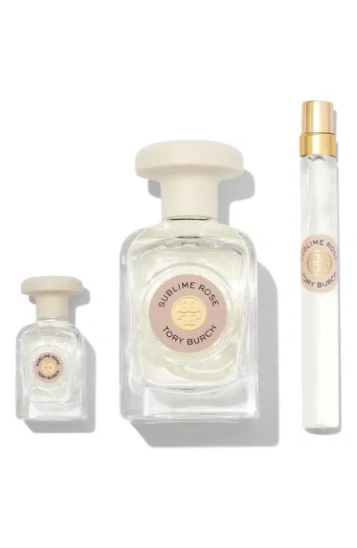 Tory Burch Essence Of Dreams Sublime Rose Eau De Parfum Gift Set ($194 Value) In White