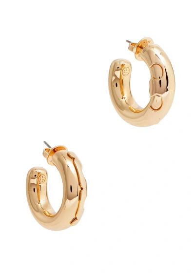 Tory Burch Essential 18kt Gold-plated Hoop Earrings