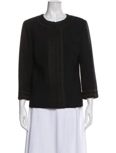 Pre-owned Tory Burch Evening Jacket In Black