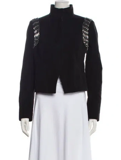 Pre-owned Tory Burch Evening Jacket In Black