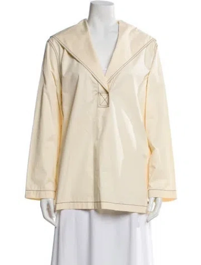 Pre-owned Tory Burch Evening Jacket In Neutral