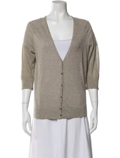 Pre-owned Tory Burch Evening Jacket In Neutral